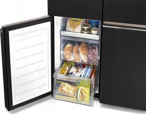 Lodówka Hitachi ML Chłodziarko-zamrażarka French 4 Door R-WB640VRU0-1 (GBK) czarne szkło 21