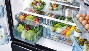 Lodówka Hitachi ML Chłodziarko-zamrażarka French 4 Door R-WB640VRU0-1 (GBK) czarne szkło 8