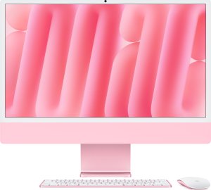 Komputer Apple iMac 24 M4 / 16 GB / 256 GB / 10R GPU / Różowy (MWV43ZE/A) 1