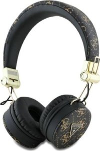 Słuchawki Guess Bluetooth ENC GUBH70E4PTMK on-ear headphones black/black 4G Triangle Round Shape 1