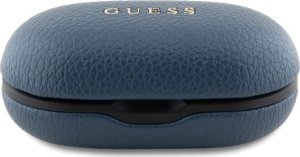 Słuchawki Guess Guess Bluetooth headphones GUTWSPGTSPSB TWS + docking station blue/blue Grained Classic Logo 4