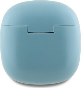 Słuchawki Guess Guess Bluetooth headphones GUTWSJ14ESGQ TWS + docking station turquoise/turquoise Printed Classic Logo 3