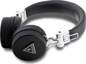 Słuchawki Guess Guess Bluetooth ENC GUBH70PGTSPSK on-ear headphones black/black Grained Classic Round Shape 2