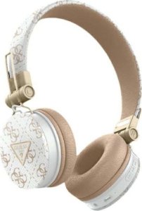 Słuchawki Guess Guess Bluetooth ENC GUBH70E4PTMH on-ear headphones white 4G Triangle Round Shape 1