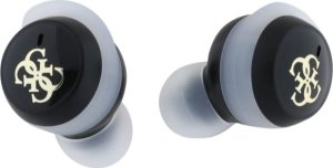 Słuchawki Guess Guess Bluetooth headphones GUTWSJ144ESK TWS + docking station black/black Iridescent 4G Printed Logo 11