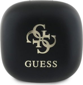 Słuchawki Guess Guess Bluetooth headphones GUTWSJ144ESK TWS + docking station black/black Iridescent 4G Printed Logo 2