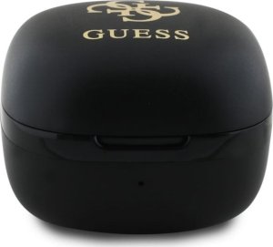 Słuchawki Guess Guess Bluetooth headphones GUTWSJ144ESK TWS + docking station black/black Iridescent 4G Printed Logo 3