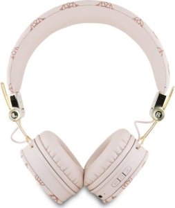 Słuchawki Guess Bluetooth ENC GUBH70EPOSMW Brown/Brown Peony Script Round Shape Headphones 3