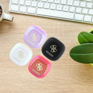 Słuchawki Guess Guess Bluetooth headphones GUTWSJ144ESF TWS + docking station fuchsia/fuschia Iridescent 4G Printed Logo 9