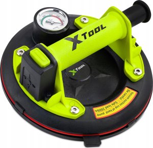 xTool PRZYSSAWKA DO PŁYTEK PRÓŻNIOWA Z POMPKĄ MANOMETR UCHWYT do SZYB GLAZURY 120 3