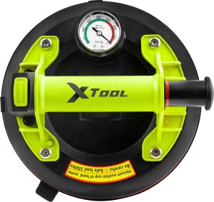 xTool PRZYSSAWKA DO PŁYTEK PRÓŻNIOWA Z POMPKĄ MANOMETR UCHWYT do SZYB GLAZURY 120 4