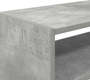 vidaXL Stojak na buty, sztaplowany, szarość betonu, 60x30x30,5 cm 7