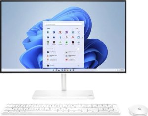 Komputer HP Komputer All in One 24-ck0000nf / 6M3X2EA / Intel Core i5-12 / 8GB / SSD 512GB / Intel UHD / FullHD / Win 11 / Biały 4