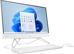 Komputer HP Konputer All in One 24-cb1002na / A1XM0EA / Intel i5-12 / 8GB / SSD 512GB / Intel Xe / FullHD / Win 11 / Biały 3
