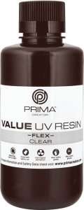 PrimaCreator Żywica do drukarki 3D - PrimaCreator Value Flex UV Resin 500 ml - Clear} 1