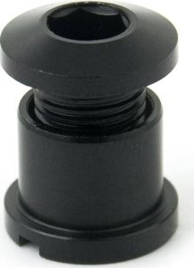 Śruba do tarczy mechanizmu korbowego TL-405B M8 x 8,5 mm aluminium czarna 1