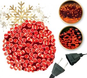 Lampki choinkowe Światełka lampki wewnętrzne/zewnętrzne 300 LED Czerwone LAMP03CZE 1