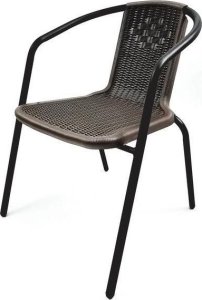 Bergamo Zestaw ogrodowy jadalniany na taras BERGOMO dla 8 osób brązowy 3