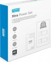Ładowarka do aparatu Newell Zestaw ładowarka dwukanałowa Newell DL-USB-C i akumulator NP-FZ100 do Sony 1