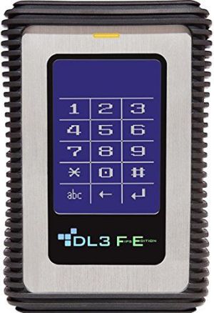 Dysk zewnętrzny HDD DataLocker HDD DL3FE 1 TB Czarno-srebrny (FE1000RFID) 1