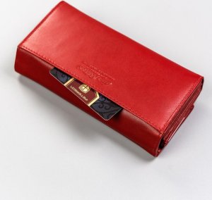 Peterson Skórzany portfel damski na karty NoSize 12