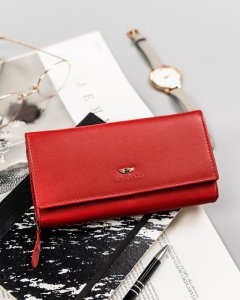 Peterson Skórzany portfel damski na karty NoSize 2