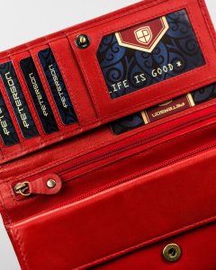 Peterson Skórzany portfel damski na karty NoSize 7