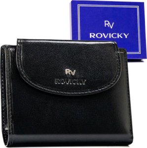 Rovicky Skórzany portfel damski na zatrzask - Rovicky NoSize 1