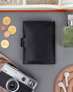 Ronaldo Duży, skórzany portfel męski w orientacji pionowej - Ronaldo NoSize 4