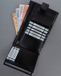 Ronaldo Duży, skórzany portfel męski w orientacji pionowej - Ronaldo NoSize 6