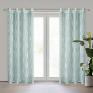 Eurofirany Zasłona zaciemniająca na przelotkach ALENI 140X250 miętowa 2