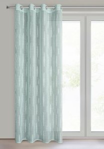 Eurofirany Zasłona zaciemniająca na przelotkach ALENI 140X250 miętowa 3