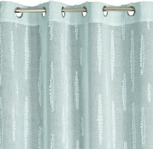 Eurofirany Zasłona zaciemniająca na przelotkach ALENI 140X250 miętowa 4