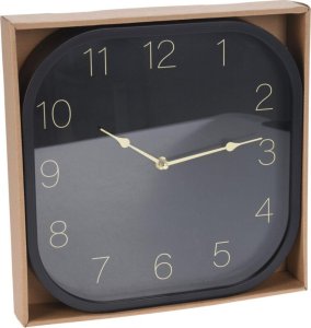 EXCELLENT HOUSWARE Zegar ścienny 30x30cm czarny 3