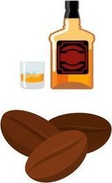 Cup&You Kawa - o smaku irish whisky, spakowana w eleganckie pudełko mieszczące 100g ziaren 100% Arabica, idealny podarunek dla Taty na Dzień Ojca 3