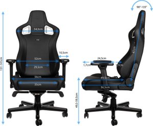 Fotel Noblechairs EPIC - Black Edition (GAGC-165) 3