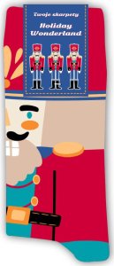 Cup&You Cracker z kawą HOLIDAY WONDERLAND - 14 różnych smaków kawy i kolorowe skarpetki z motywem dziadka do orzechów 5