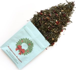 Cup&You Świąteczna herbata BOŻONARODZENIOWA 30g. Herbata zielona, sencha o typowo świątecznym smaku - doskonały pomysł na prezent świąteczny pod choinkę lub na mikołaja 2
