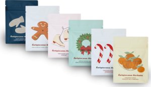 Cup&You Świąteczna herbata MANDARYNKI Z IMBIREM 30g. Rooibos o smaku mandarynek z rozgrzewającym imbirem - doskonały pomysł na prezent świąteczny pod choinkę lub na mikołaja 3