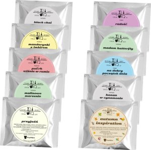 Cup&You Jesienny Box AUTUMN INSPIRATION- 10 sypanych herbat 10x5g z uroczym zaparzaczem z zawieszką, herbata Autumn inspiration ,sojowa świeca #Jesieniara 7