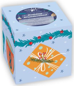 Cup&You Herbata HOLIDAY WONDERLAND - świąteczna mieszanka owocowa 190g o smaku pomarańczy z cynamonem i rozgrzewającymi przyprawami, prezent pod choinkę i na Mikołajki 1