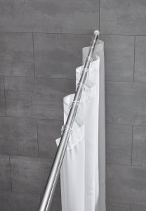 Kleine Wolke Drążek teleskopowy 21 mm 125-220 cm aluminium chrom 1