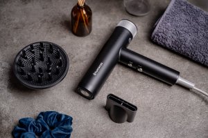 Suszarka Humanas HUMANAS AirTouch HD Suszarka do włosów z funkcją jonizowania czarna 9