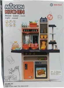 LeanToys Kuchnia dziecięca pomarańczowa 13