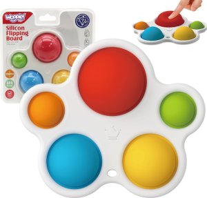 Woopie WOOPIE BABY Zabawka Sensoryczna Gryzak Antystresowy  POP IT Montessori 1