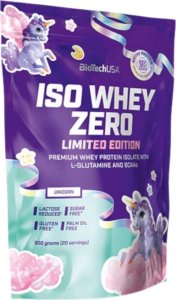BioTechUSA BioTechUSA Iso Whey Zero Isolate Unicorn, Guma balonowa - 500 g 1