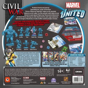 Portal Games Dodatek do gry Marvel United: Civil War 2