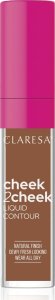 Claresa CLARESA Cheek2Cheek Bronzer w płynie 02 Sun Kissed 7g 1