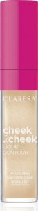 Claresa CLARESA Cheek2Cheek Rozświetlacz w płynie 02 Glam Glow 7g 1