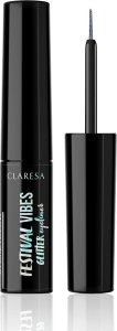 Claresa CLARESA Festival Vibes Eyeliner brokatowy V.01 Grey Glow 4g 1